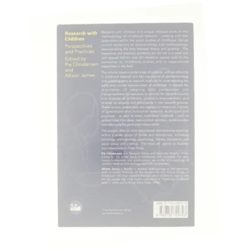 Research with children : perspectives and practices (Bog)