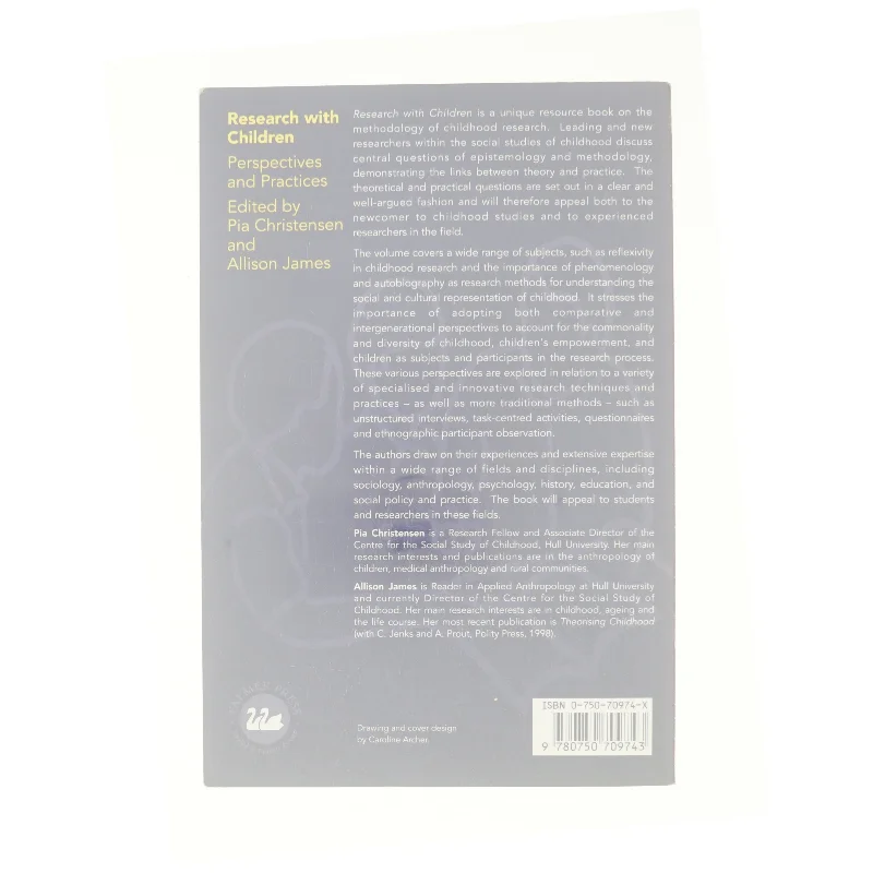 Research with children : perspectives and practices (Bog)