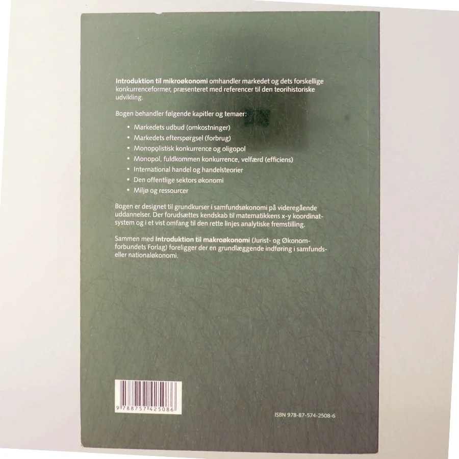 Introduktion til mikroøkonomi af Erik Gaden (Bog)