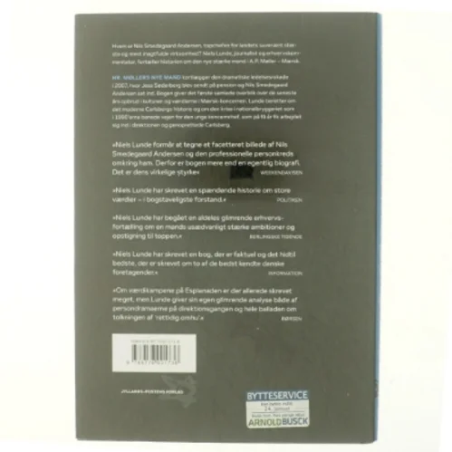 Hr. Møllers nye mand : Nils Smedegaards revolution på Esplanaden - og på Carlsberg af Niels Lunde (Bog)