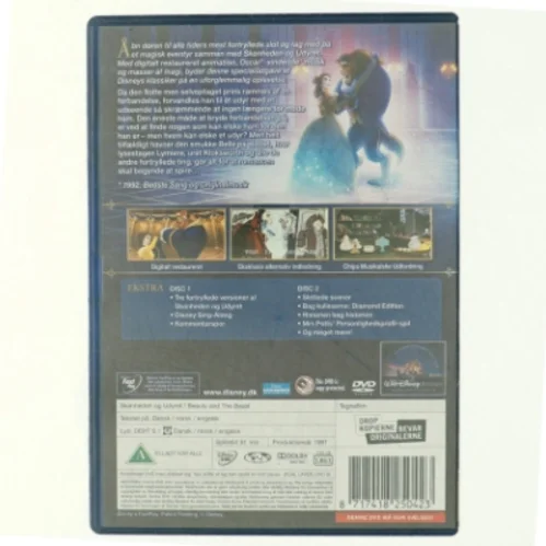 Skønheden og uhyret fra Walt Disney