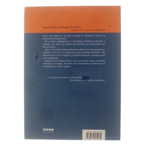 Ideudvikling, coaching, efterkritik : værktøjer til en mere kreativ arbejdsplads af Hans Chr. Andersen (f. 1945-04-11) (Bog)