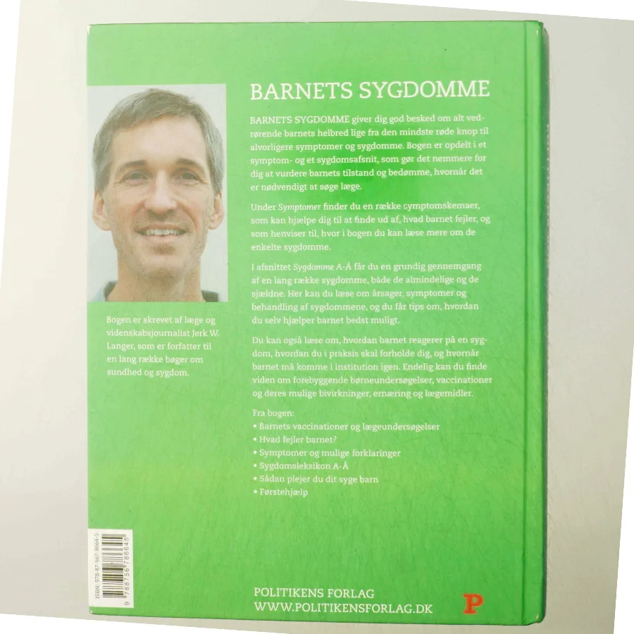 Politikens bog om barnets sygdomme af Jerk W. Langer (Bog)