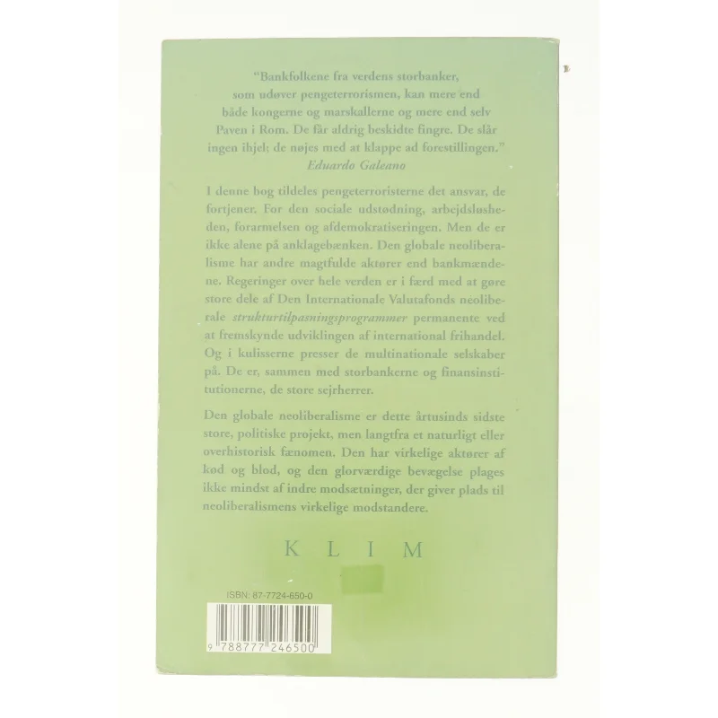 Frihandel og forbrydelser - om globalisering og politik af Samir Amin, Kenneth Haar og John Graversgaard