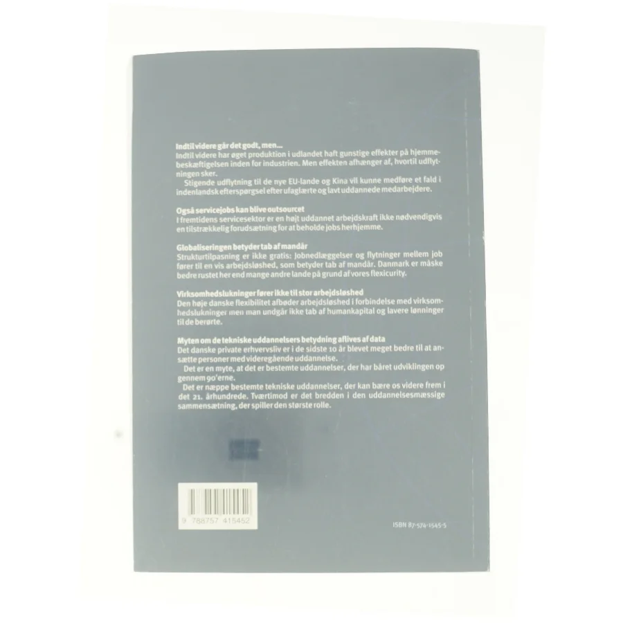 Globalisering og det danske arbejdsmarked  fra Bog