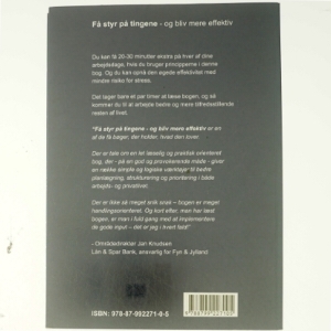 Få styr på tingene - og bliv mere effektiv (Bog)