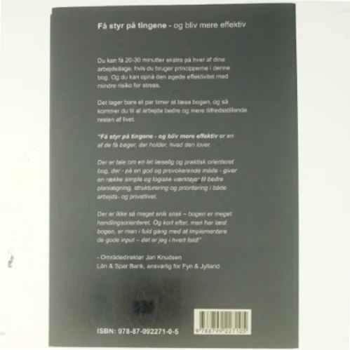 Få styr på tingene - og bliv mere effektiv (Bog)