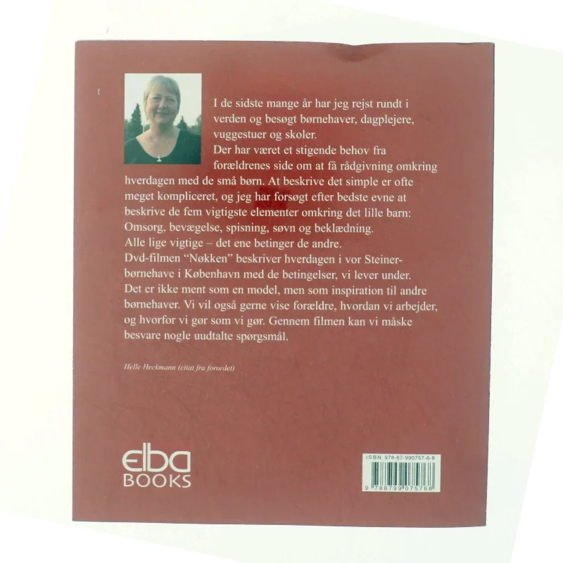 Barndommens baghave : inspiration til at skabe en hverdag ud fra det lille barns behov af Helle Heckmann (Bog)