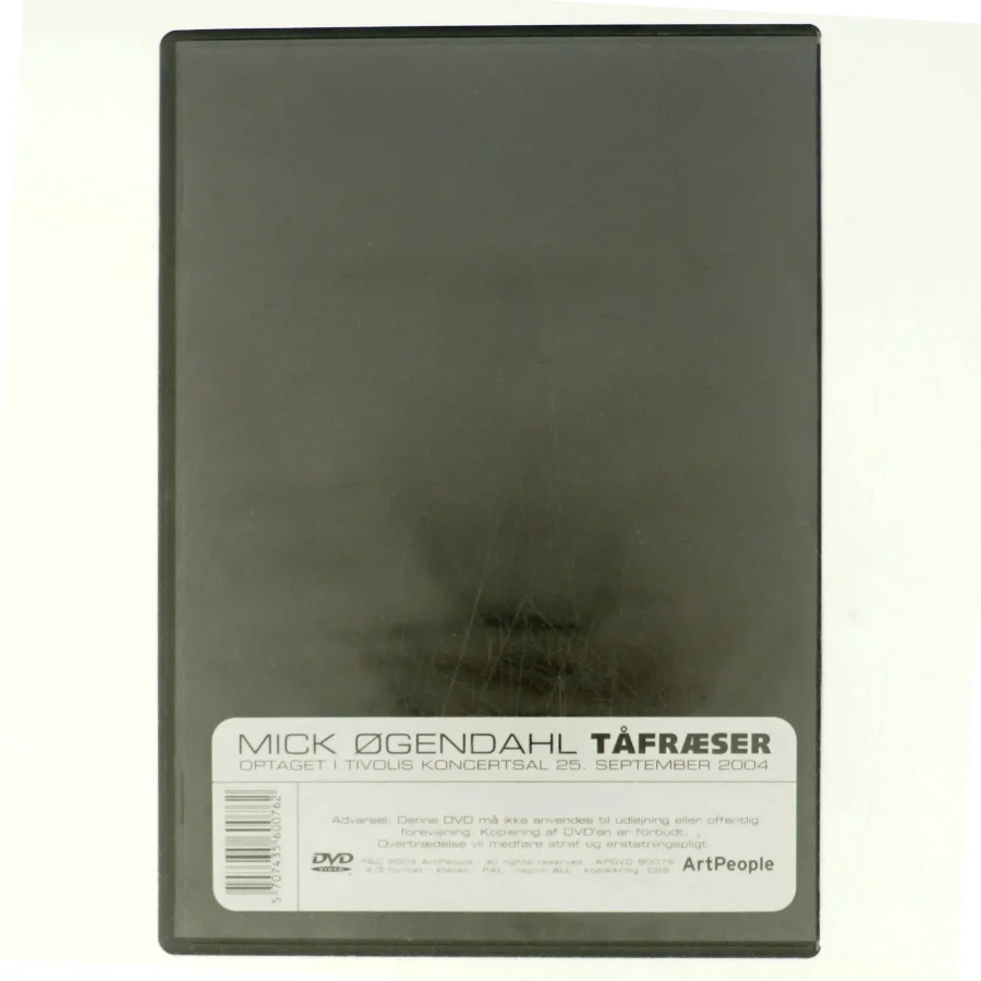 Tåfræser DVD 