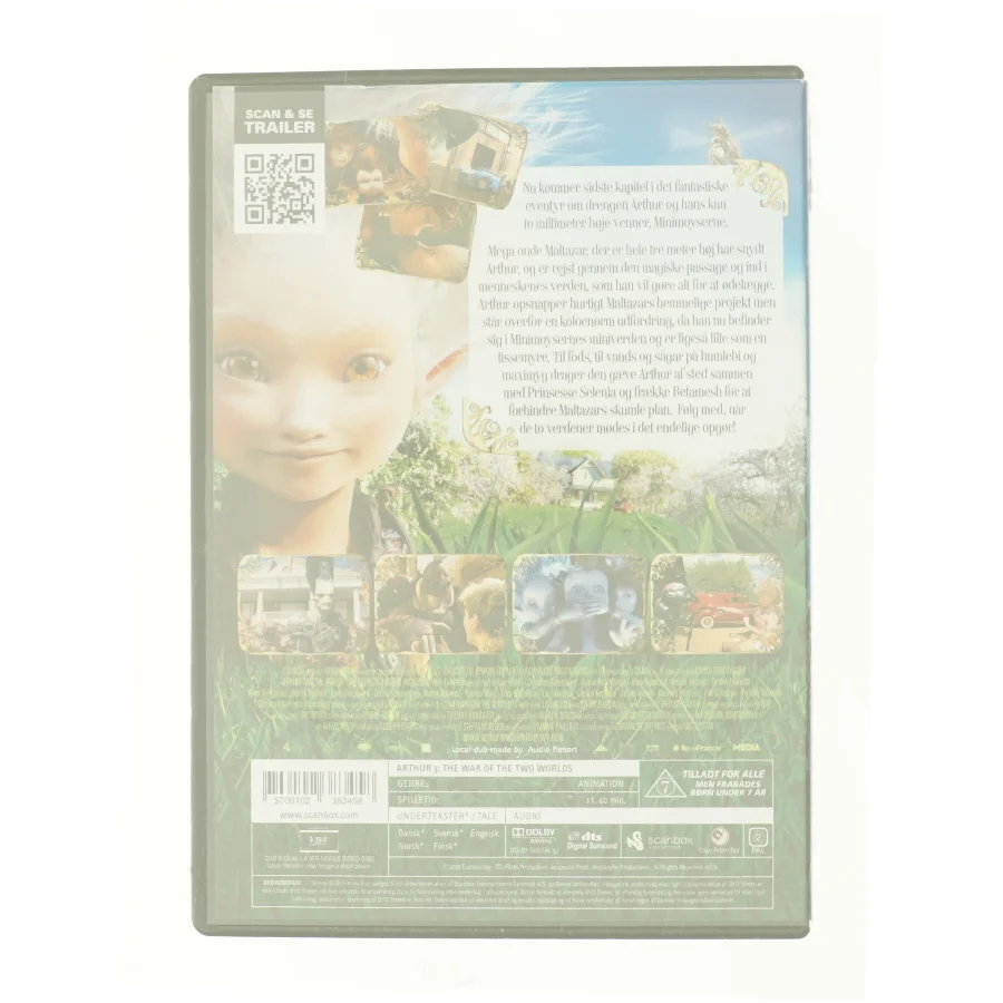 Arthur 3 - De 2  Verdener fra DVD