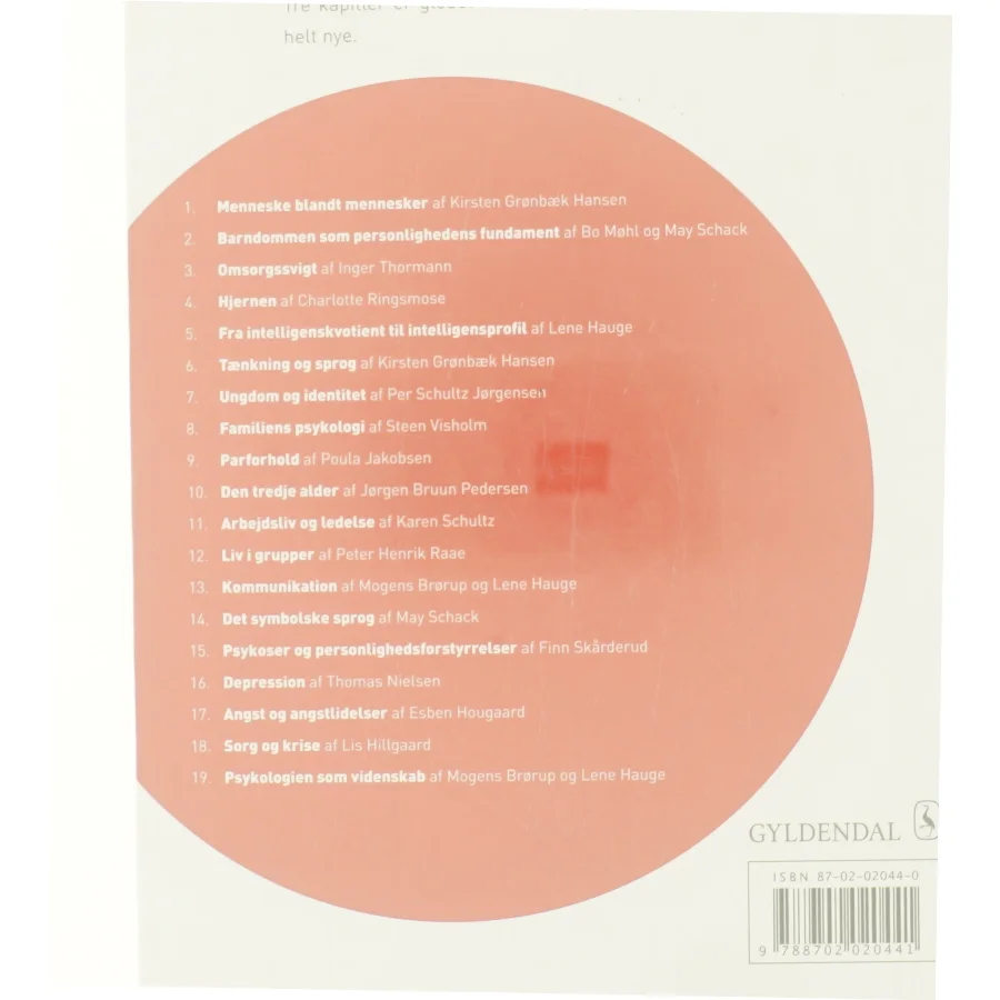 Gyldendals psykologihåndbog (Bog)