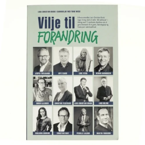 Vilje til forandring af Lars-Christian Brask (Bog)