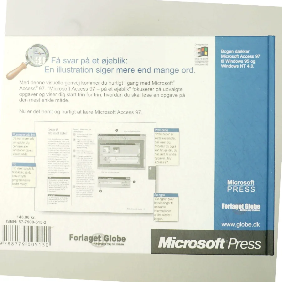 Microsoft Access 97 på et øjeblik (Bog)