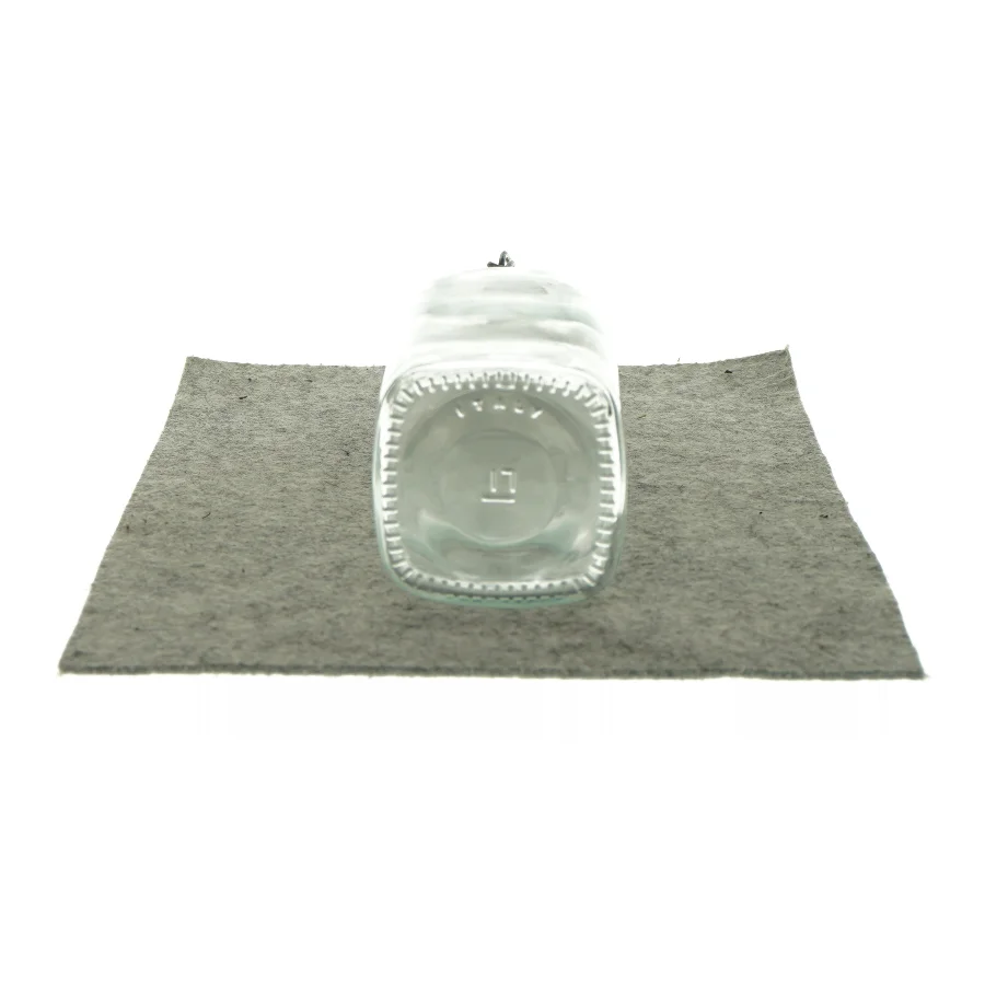 Glasflaske med prop (str. 32 x 8 x 8 cm)