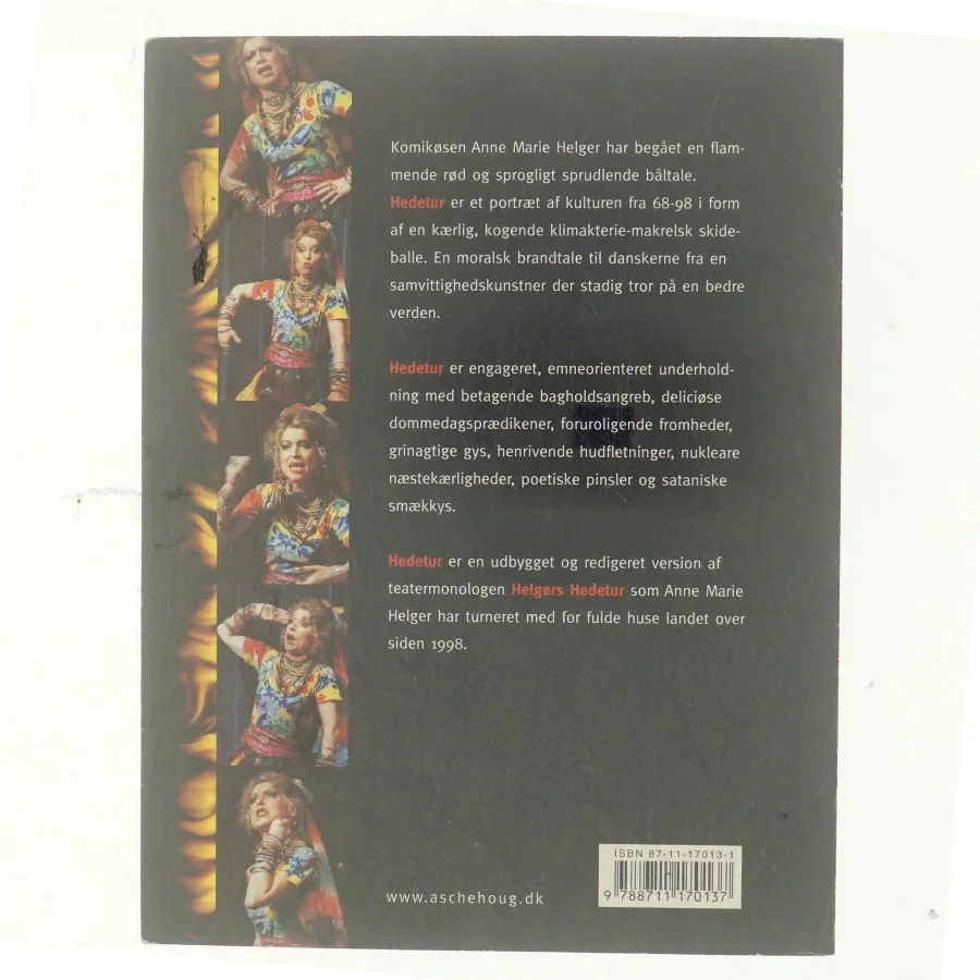 Hedetur af Anne Marie Helger (Bog)
