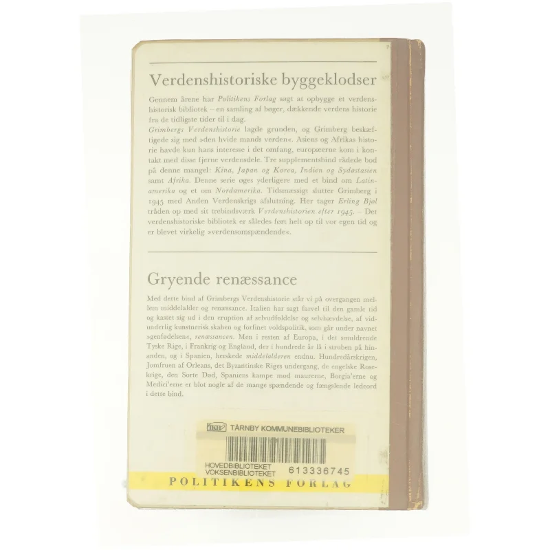 Verdens historien af Carl Grimberg