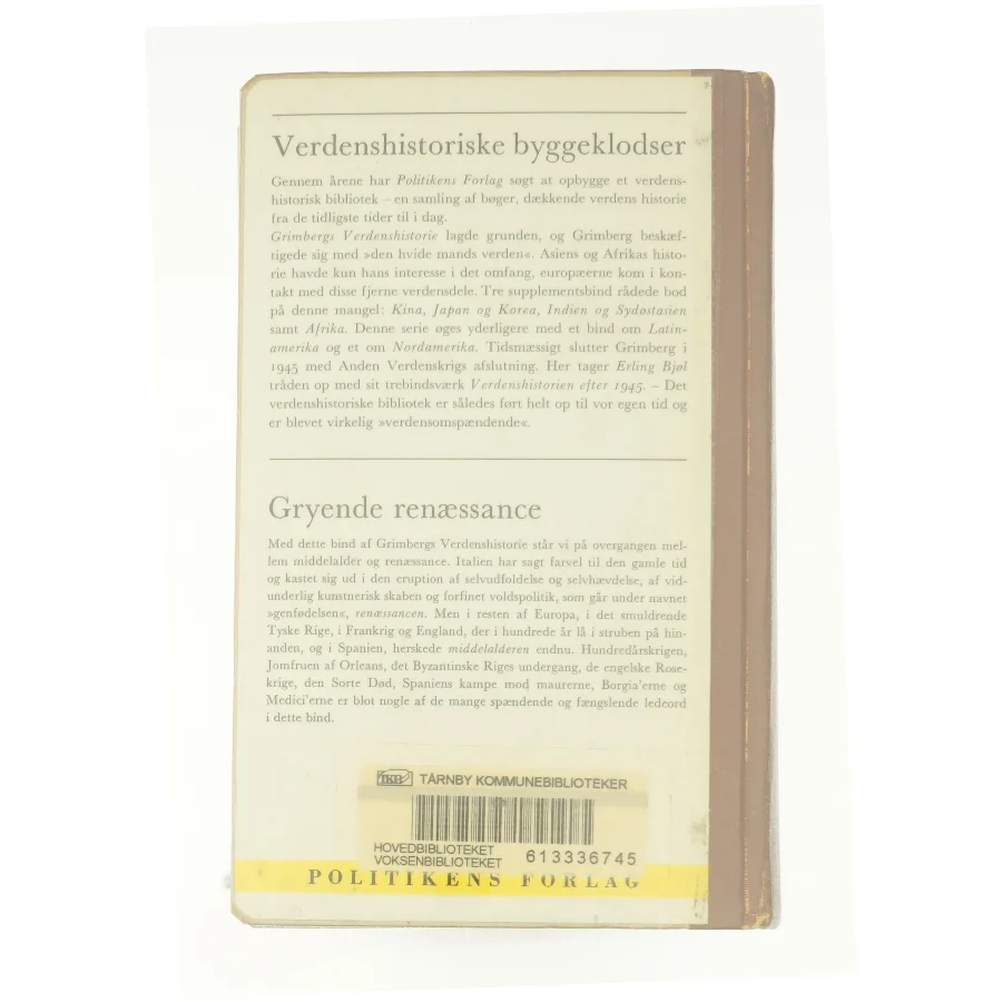 Verdens historien af Carl Grimberg