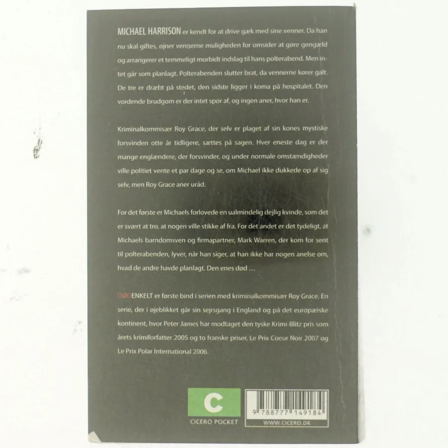 Dødenkelt af Peter James (f. 1948) (Bog)