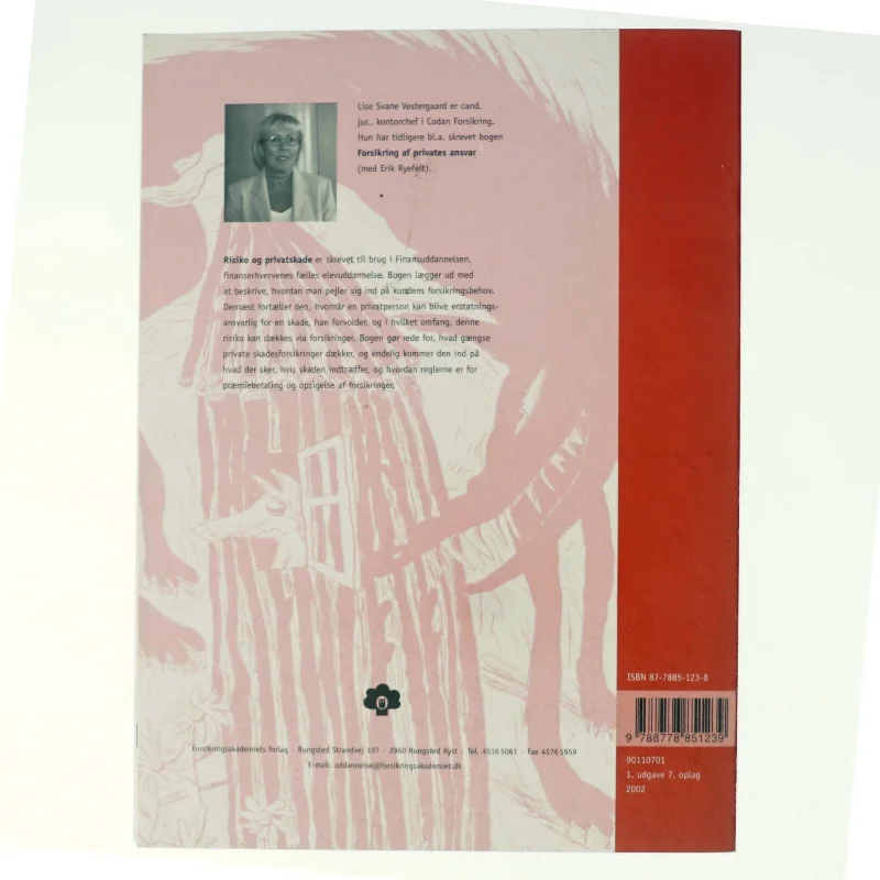 Risiko og privatskade af Lise Svane Vestergaard (Bog)