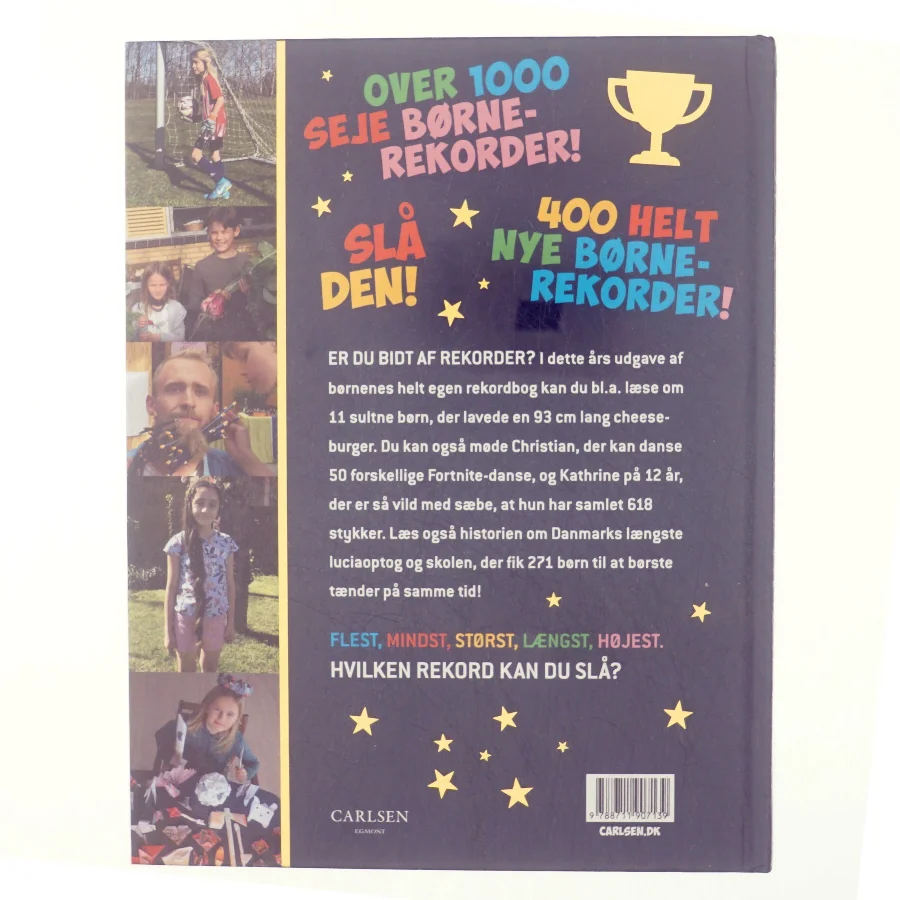 Børnenes Rekordbog 2020 af Carlsen Carlsen (Bog)