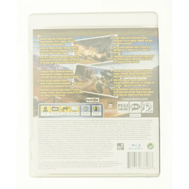 Motor storm Ps3 fra DVD