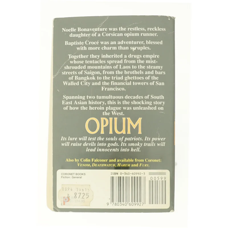 Opium af Colin Falconer (Bog)