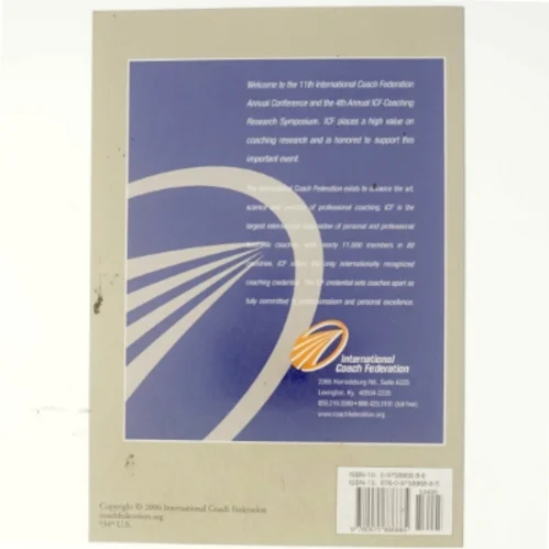 Proceedings of the Fourth International Coach Federation Coaching Research Symposium af Francine Campone, John Lawton Bennett (Bog)
