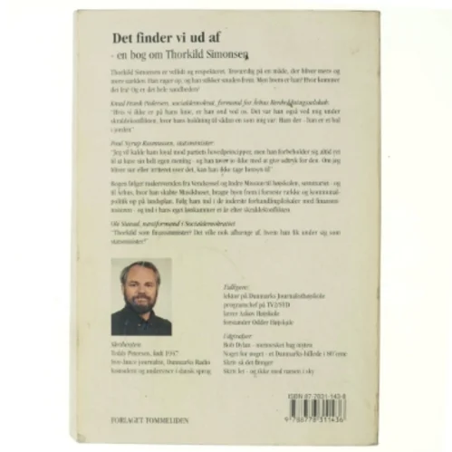 Det finder vi ud af : en bog om Thorkild Simonsen af Teddy Petersen (f. 1947-06-03) (Bog)