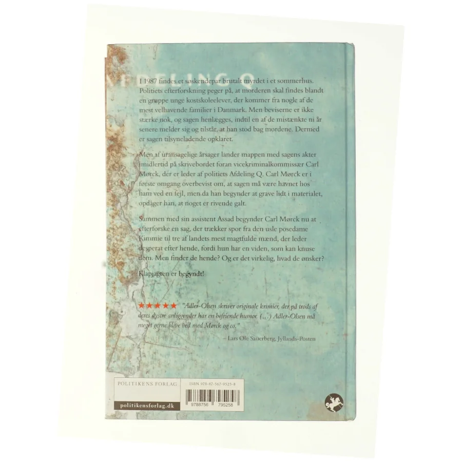 Fasandræberne af Jussi Adler-Olsen (Bog)