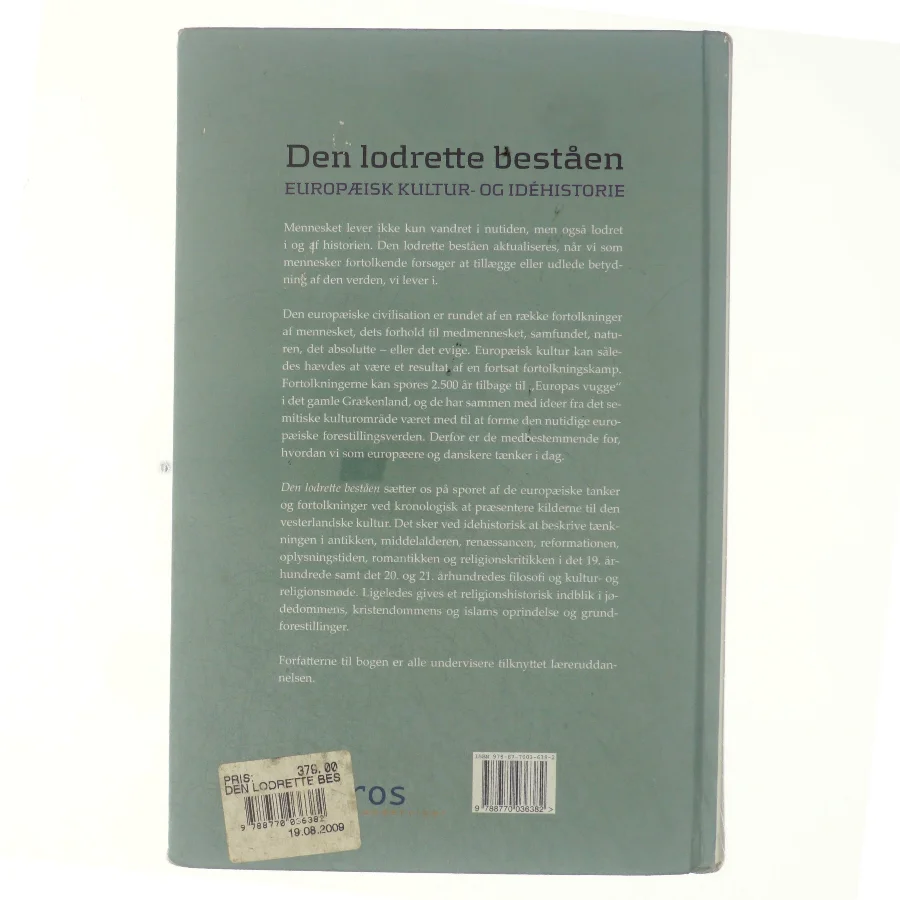 Den lodrette beståen (Bog)