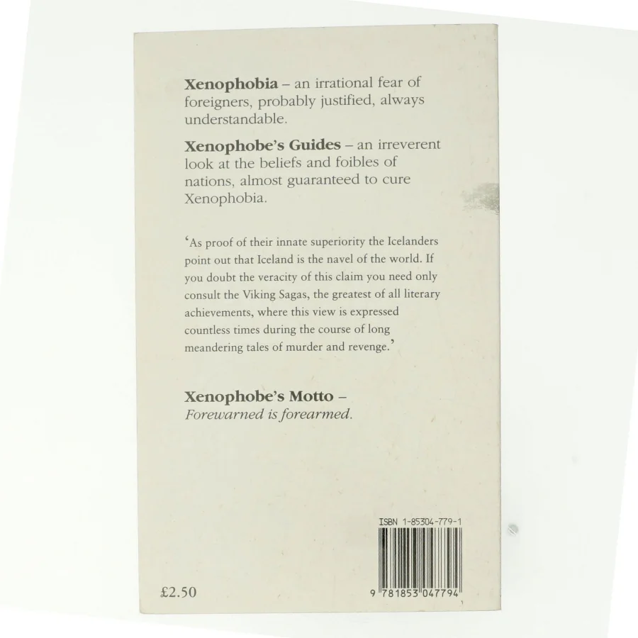 The Xenophobe's Guide to the Icelanders af Richard Sale (Bog)