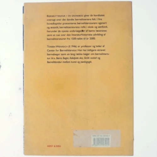 Børnelitteratur af Torben Weinreich