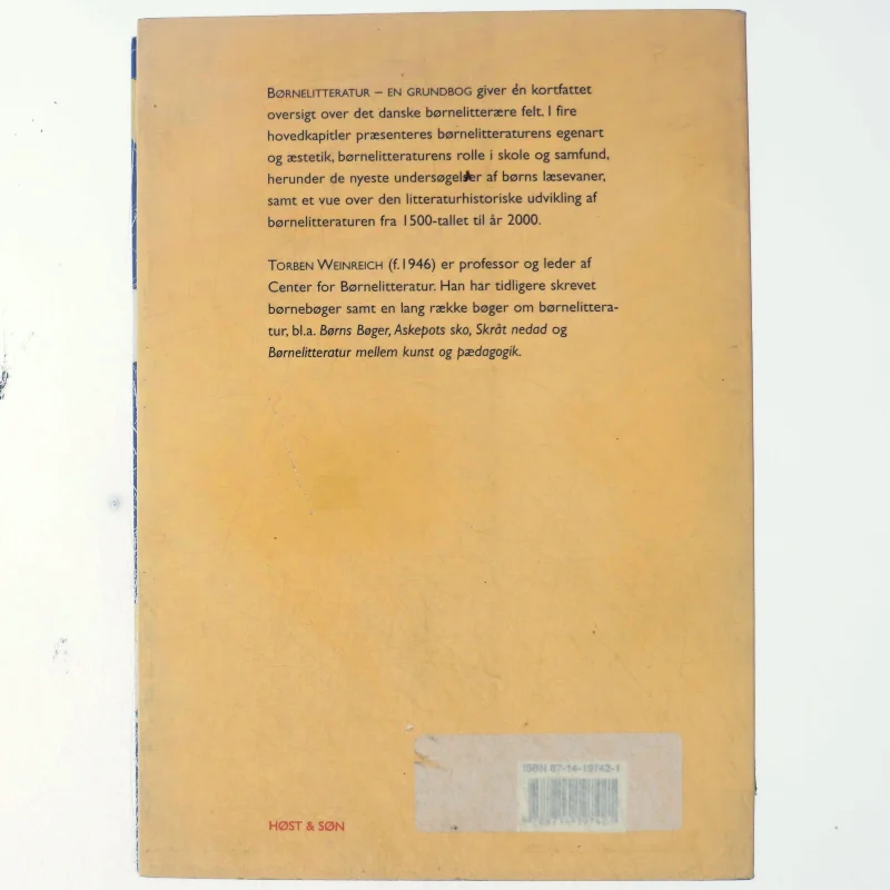 Børnelitteratur af Torben Weinreich