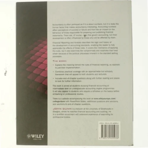 Financial reporting and analysis (Bog)