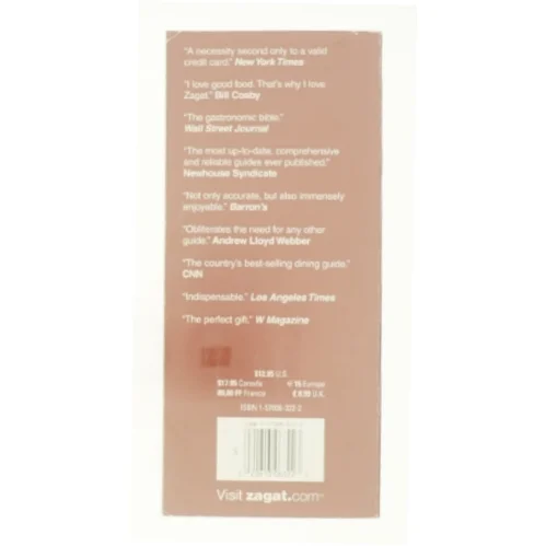 2002 New York City resturants (bog)