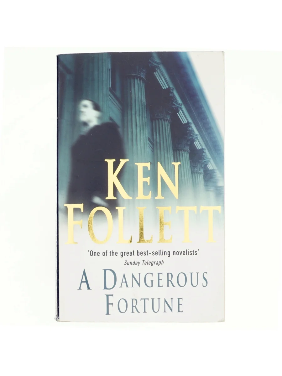 Forsiden af Farlig formue (A Dangerous Fortune) af Ken Follett