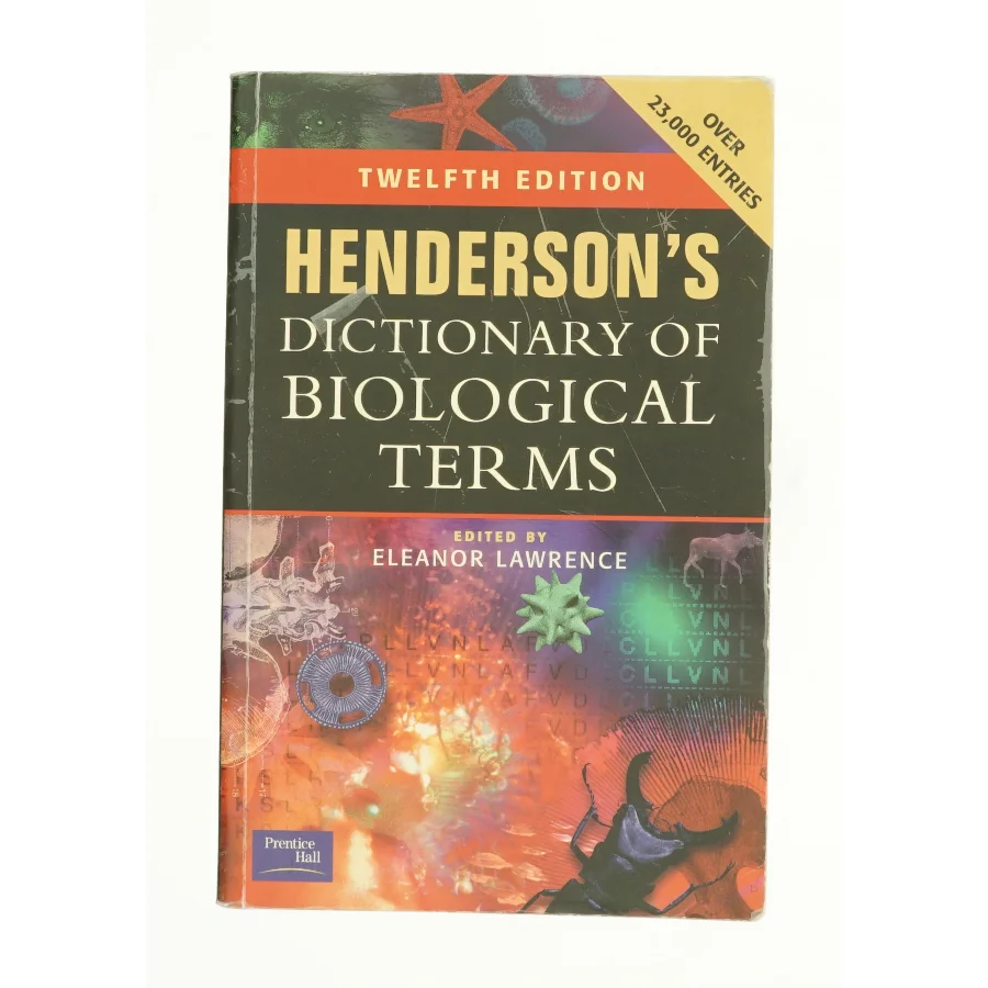 Henderson's Dictionary of Biological Terms af Eleanor, Henderson, I. F. Lawrence (Bog)