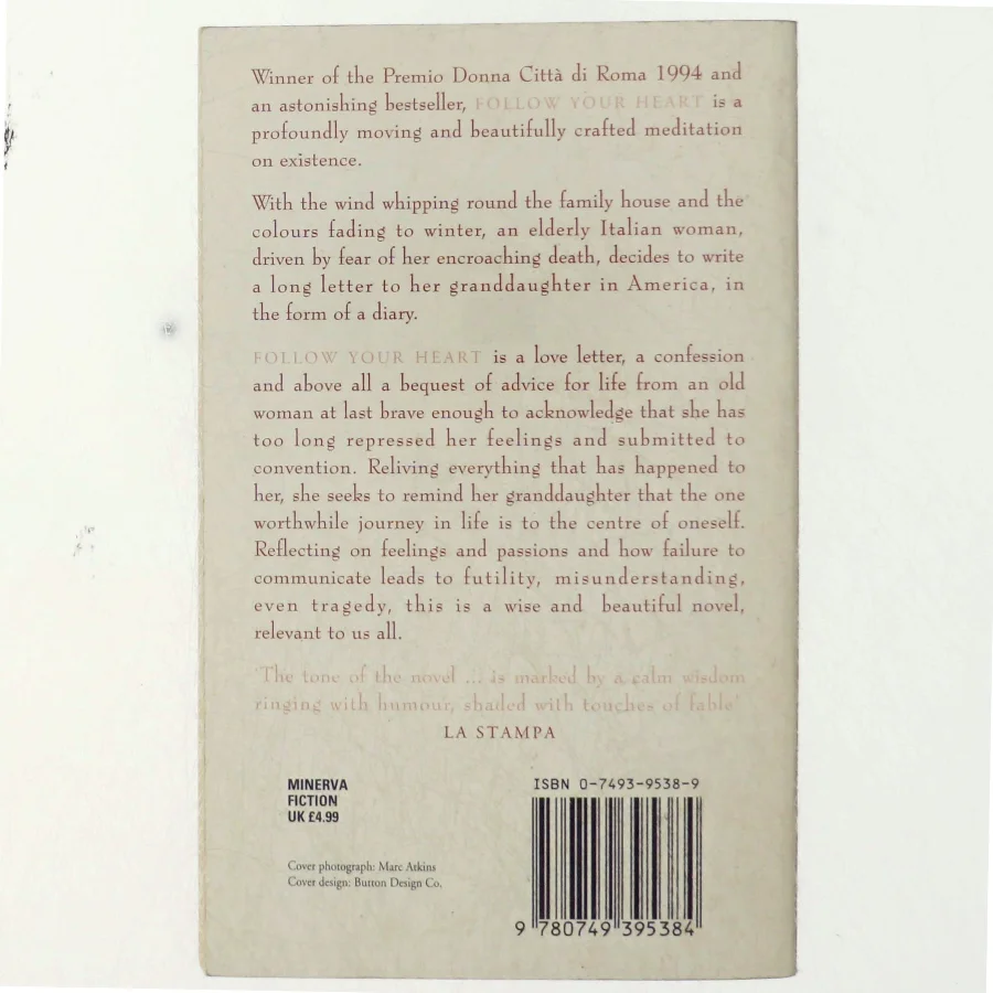 Follow your heart af Susanna Tamaro (Bog)