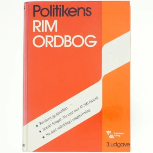 Politikens rimordbog af Karl Hårbøl (Bog)