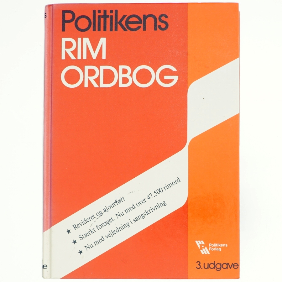 Politikens rimordbog af Karl Hårbøl (Bog)