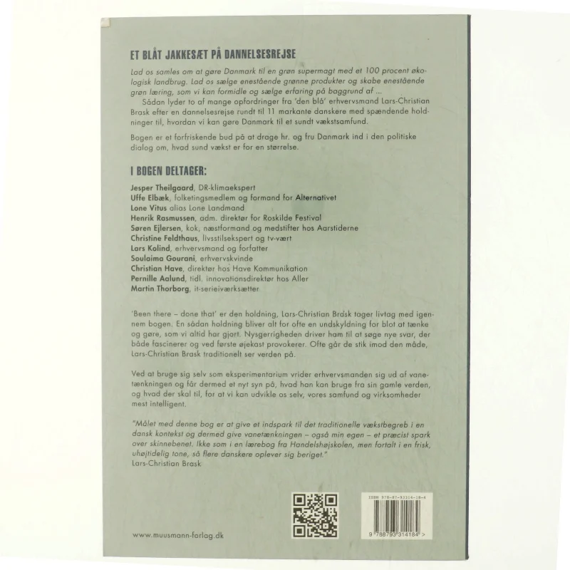 Vilje til forandring af Lars-Christian Brask (Bog)