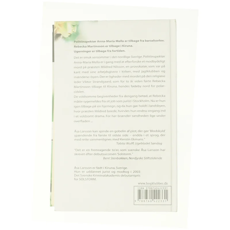 Blodskyld af Åsa Larsson  fra Bog