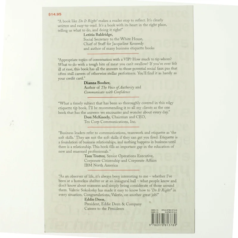 Do it Right! af Valerie Sokolosky (Bog)