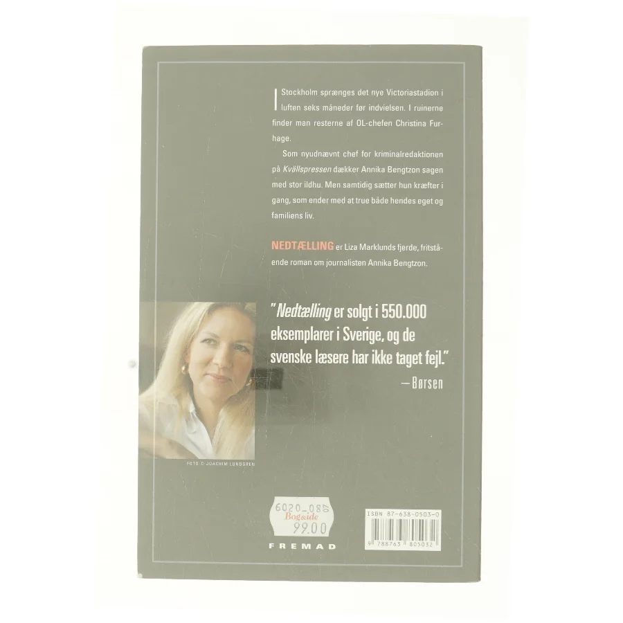 Nedtælling af Liza Marklund (Bog)
