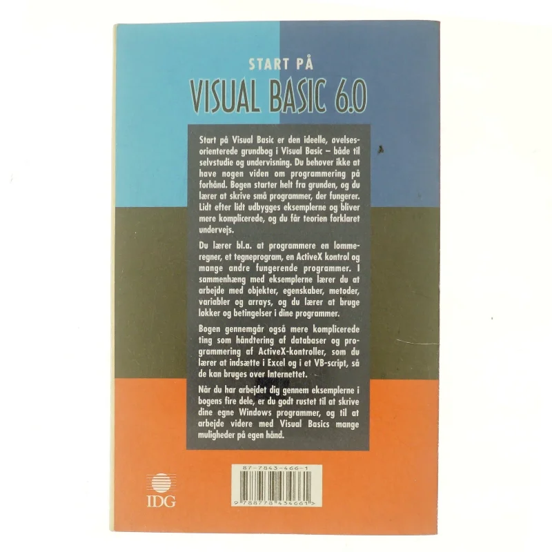 Start på Visual Basic 6.0 af Jakob Kristiansen (f. 1963) (Bog)