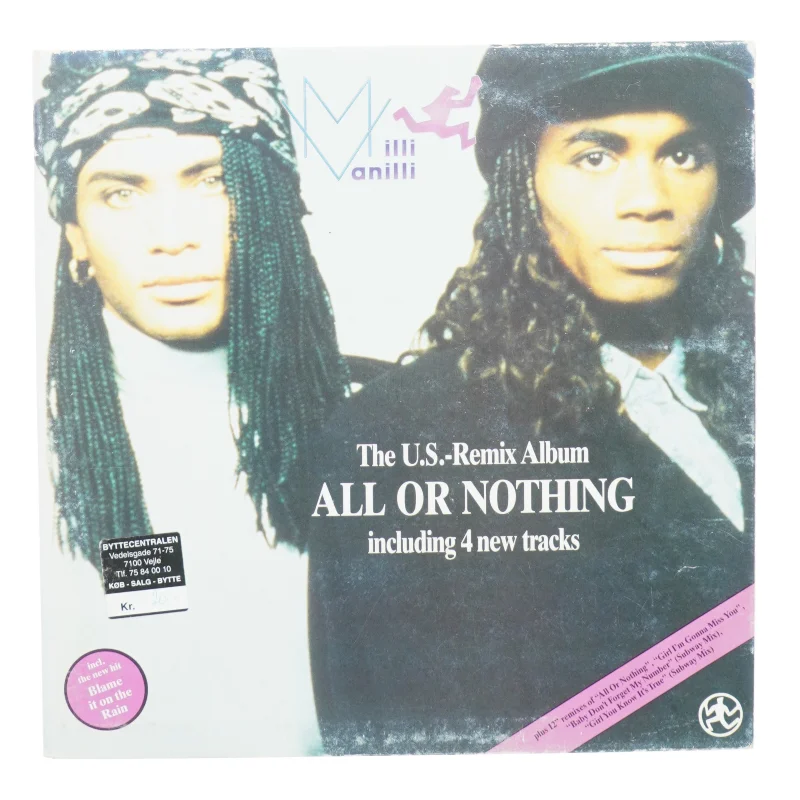 Milli vanilli fra Kul Tempo (str. En 30 cm)