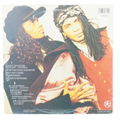 Milli vanilli fra Kul Tempo (str. En 30 cm)