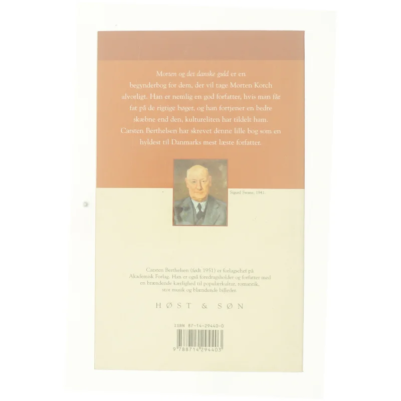 Morten og det danske guld af Carsten Berthelsen (Bog)