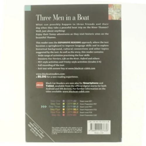 Three men in a boat af Jerome K. Jerome (Bog)