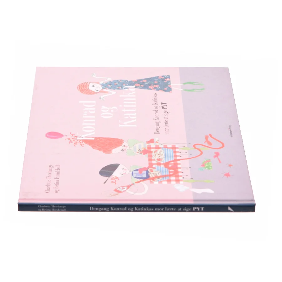 Konrad og Katinka - dengang Konrad og Katinkas mor lærte at sige pyt af Betina Hundebøll, Charlotte Thorhauge (Bog)